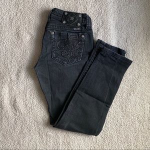 Miss Me Jeans - Black Skinny Jeans